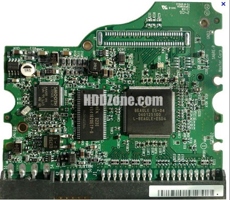 040125100 Maxtor Papan Sirkuit PCB Hard Drive