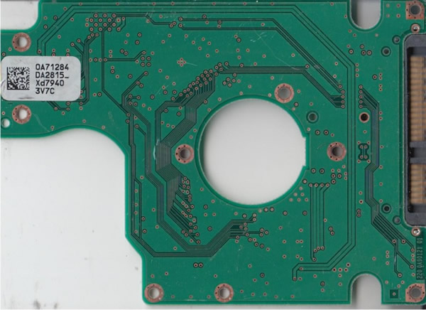0A71284 Hitachi Papan Sirkuit PCB Hard Drive