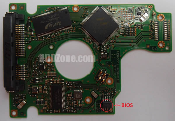 0J43767 Hitachi Papan Sirkuit PCB Hard Drive