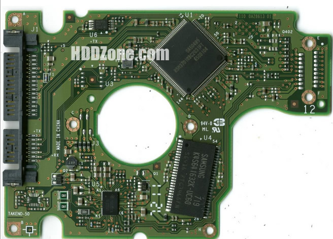 0A52026 Hitachi Papan Sirkuit PCB Hard Drive