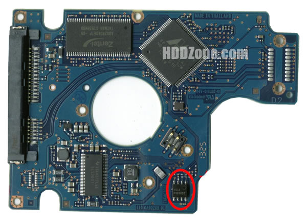 0J14319 Hitachi Papan Sirkuit PCB Hard Drive