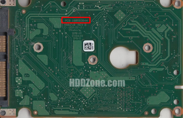 100583844 Seagate Papan Sirkuit PCB Hard Drive
