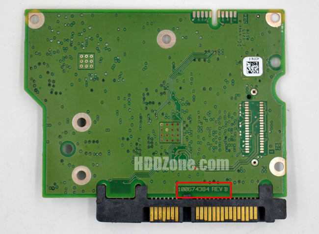 100674384 Seagate Papan Sirkuit PCB Hard Drive