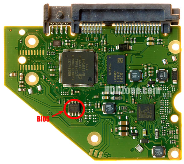 100808001 Seagate Papan Sirkuit PCB Hard Drive