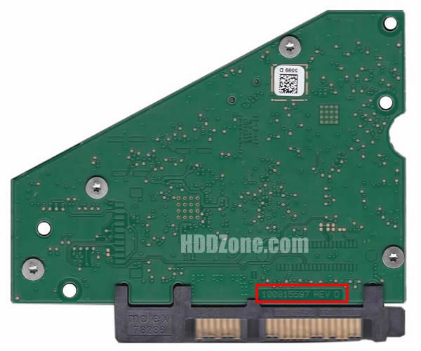 100815597 Seagate Papan Sirkuit PCB Hard Drive