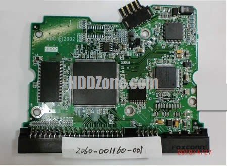 2060-001160-001 WD Papan Sirkuit PCB Hard Drive
