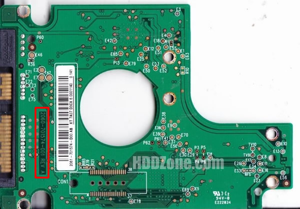 2060-701574-001 WD Papan Sirkuit PCB Hard Drive
