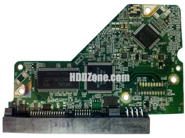 2060-701640-000 WD Papan Sirkuit PCB Hard Drive