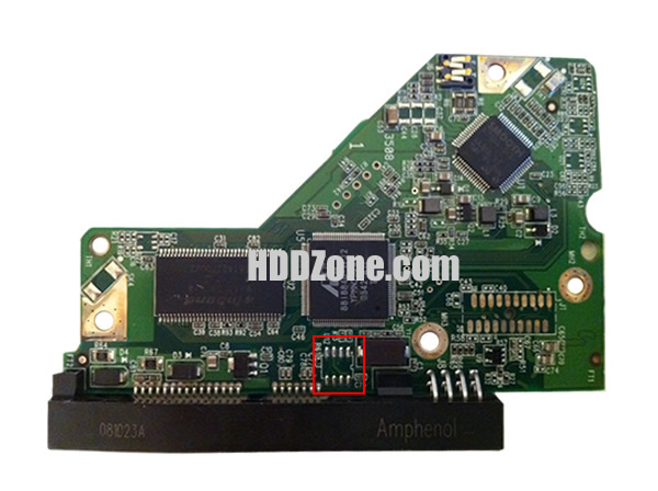 2060-771590-001 WD Papan Sirkuit PCB Hard Drive