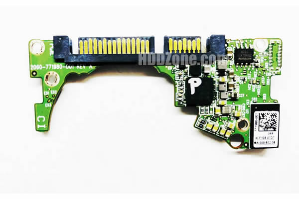 2060-771980-001 WD Papan Sirkuit PCB Hard Drive