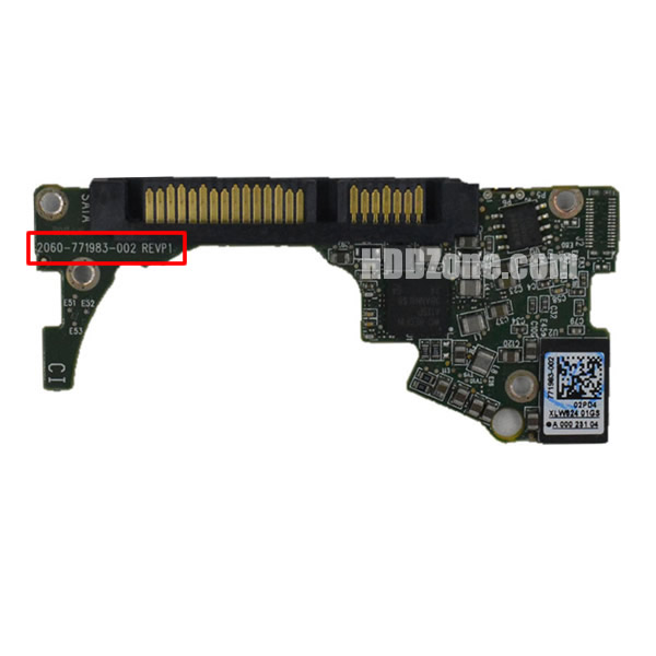 2060-771983-002 WD Papan Sirkuit PCB Hard Drive