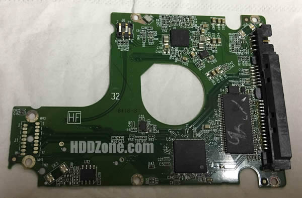 2060-800018-001 WD Papan Sirkuit PCB Hard Drive