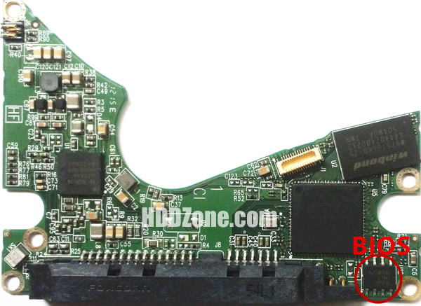 2060-800022-000 WD Papan Sirkuit PCB Hard Drive
