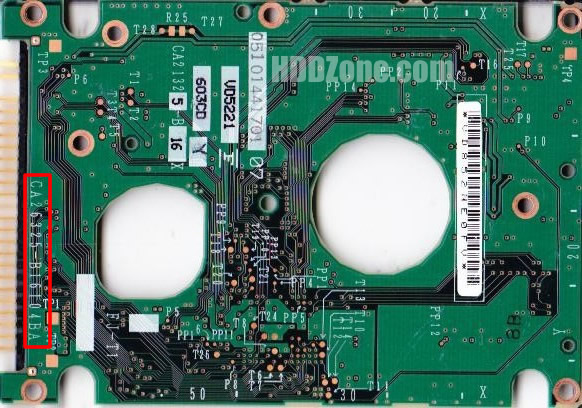 CA26325-B16104BA Fujitsu Papan Sirkuit PCB Hard Drive