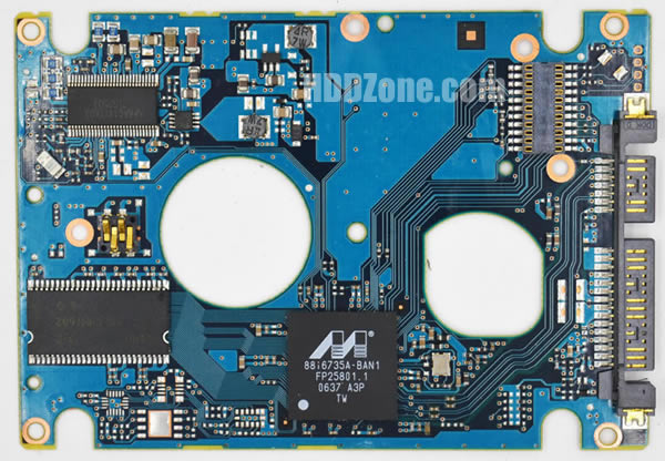 CA26343-B84204BA Fujitsu Papan Sirkuit PCB Hard Drive