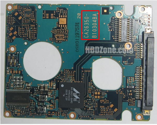 CA26350-B10304BA Fujitsu Papan Sirkuit PCB Hard Drive