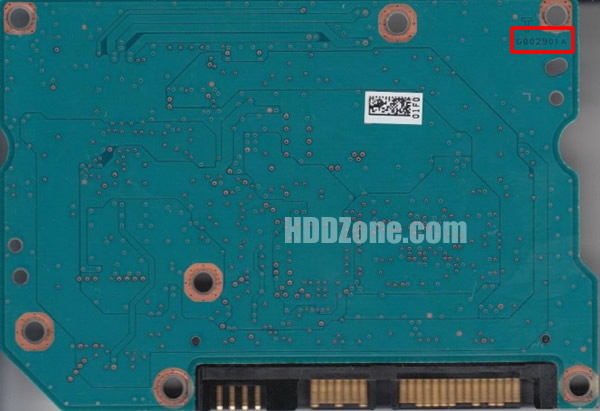 G002901A Toshiba Papan Sirkuit PCB Hard Drive