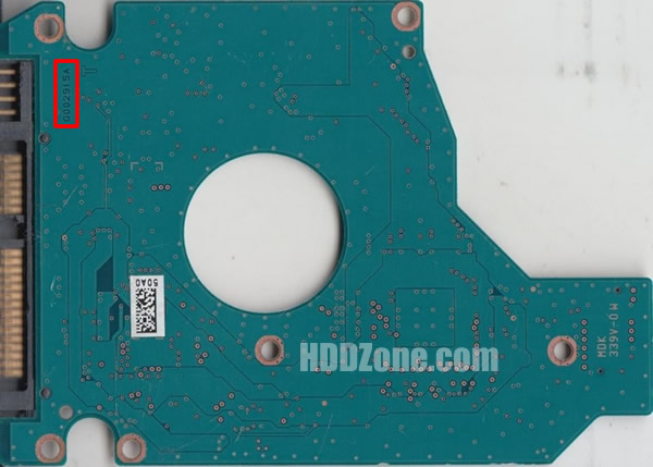 G002915A Toshiba Papan Sirkuit PCB Hard Drive