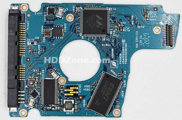 G003235B Toshiba Papan Sirkuit PCB Hard Drive