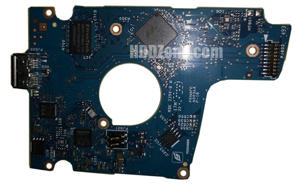 G0034A Toshiba Papan Sirkuit PCB Hard Drive
