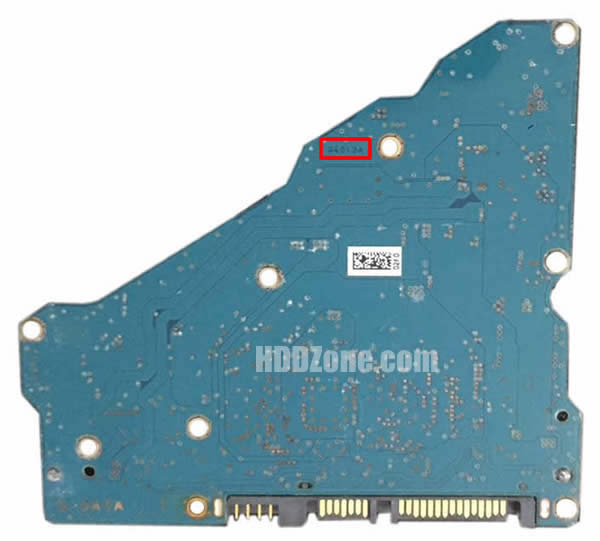 G4013A Toshiba Papan Sirkuit PCB Hard Drive