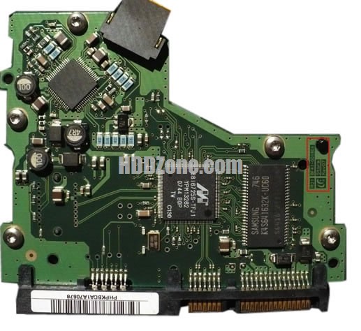 BF41-00180A Samsung Papan Sirkuit PCB Hard Drive