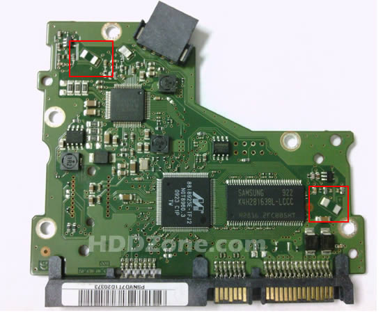 BF41-00263A Samsung Papan Sirkuit PCB Hard Drive