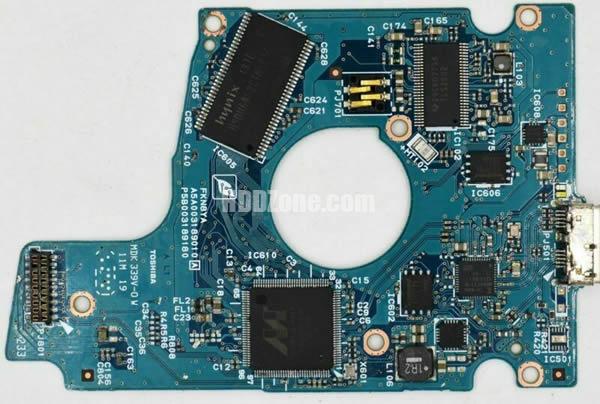 G003189A Toshiba Papan Sirkuit PCB Hard Drive