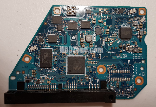 G3626A Toshiba Papan Sirkuit PCB Hard Drive