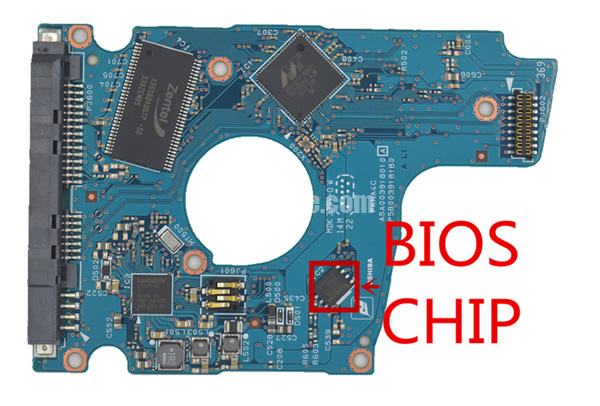 G3918A Toshiba Papan Sirkuit PCB Hard Drive
