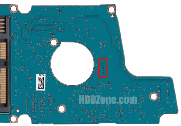 G4311A Toshiba Papan Sirkuit PCB Hard Drive